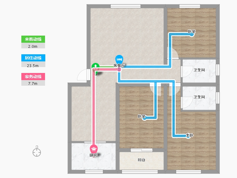 河北省-沧州市-润森紫御府-97.99-户型库-动静线