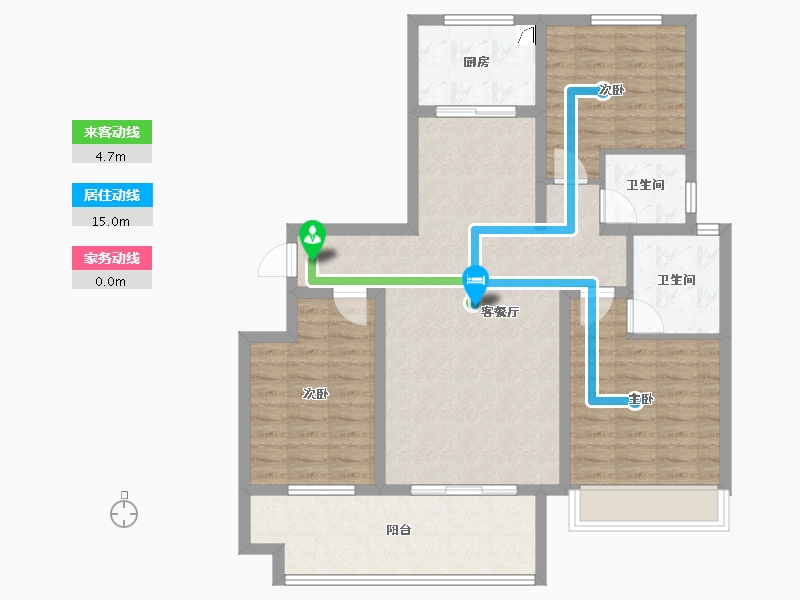 河南省-商丘市-乐鼎明德府-99.41-户型库-动静线