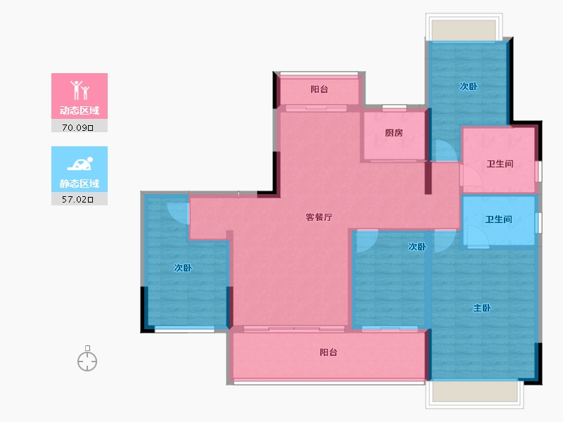 江西省-宜春市-明珠前湖院子-114.82-户型库-动静分区