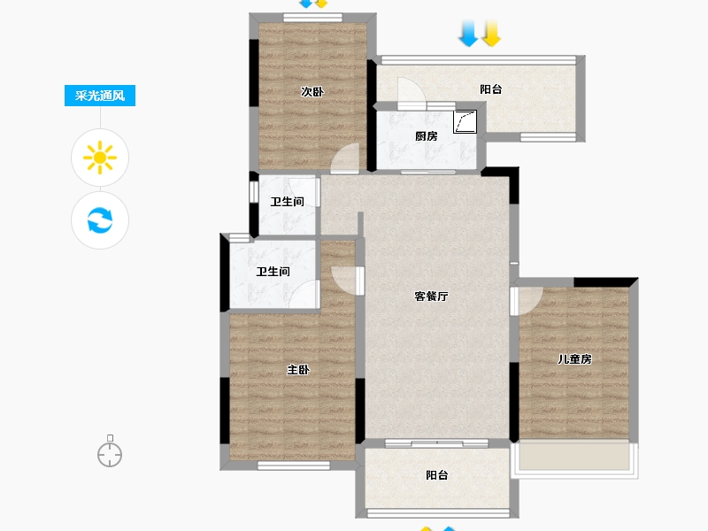 四川省-广元市-和成云著-98.11-户型库-采光通风