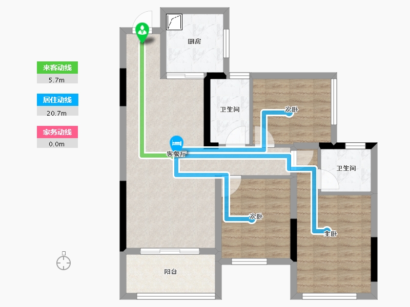 四川省-广元市-和成云著-78.34-户型库-动静线