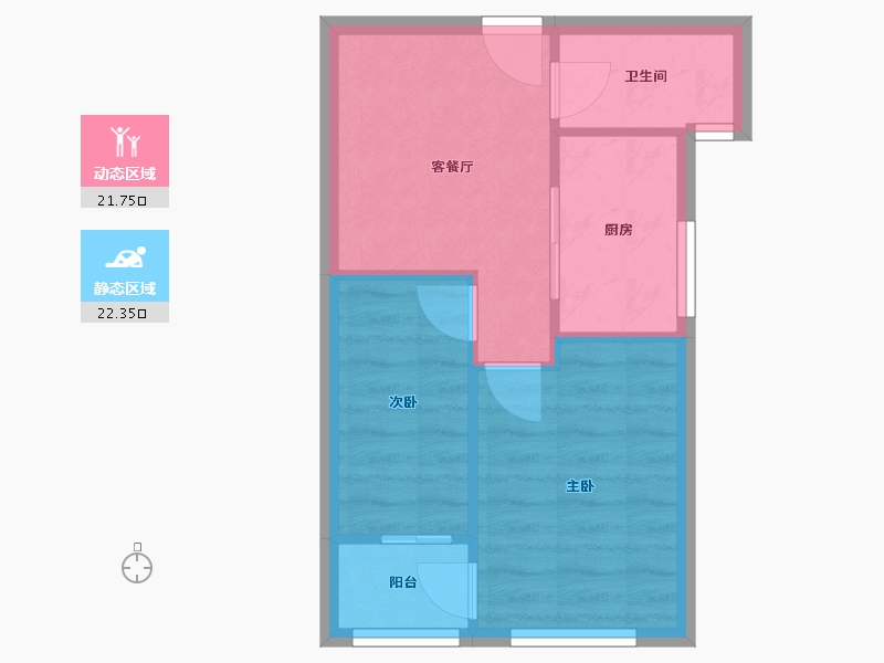 山东省-济南市-梁庄新区-一区-42.55-户型库-动静分区