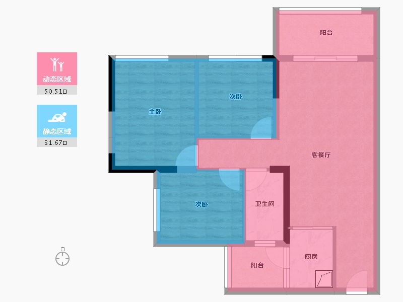 四川省-广元市-和成云著-72.89-户型库-动静分区