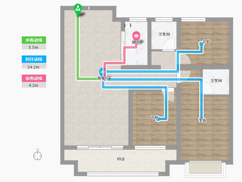 河南省-商丘市-观景台-92.33-户型库-动静线