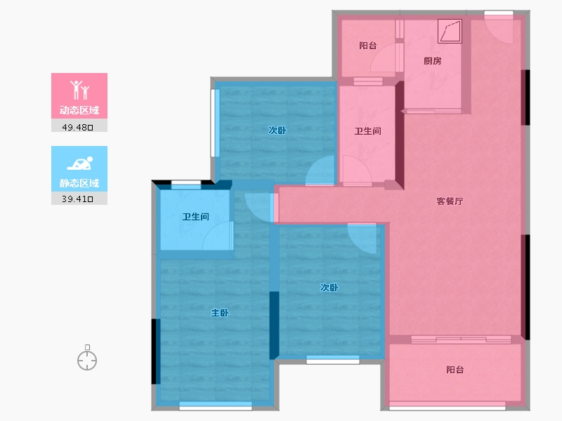 四川省-广元市-和成云著-77.92-户型库-动静分区