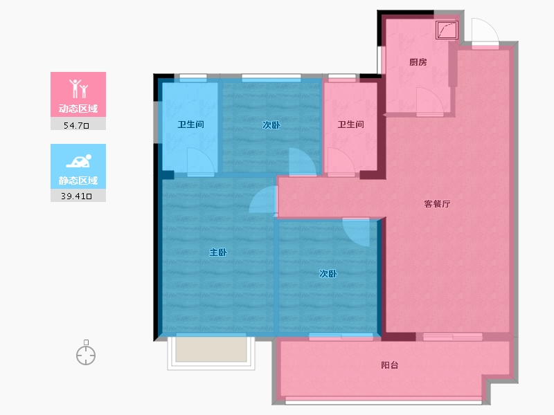 福建省-三明市-明城康养城-84.30-户型库-动静分区