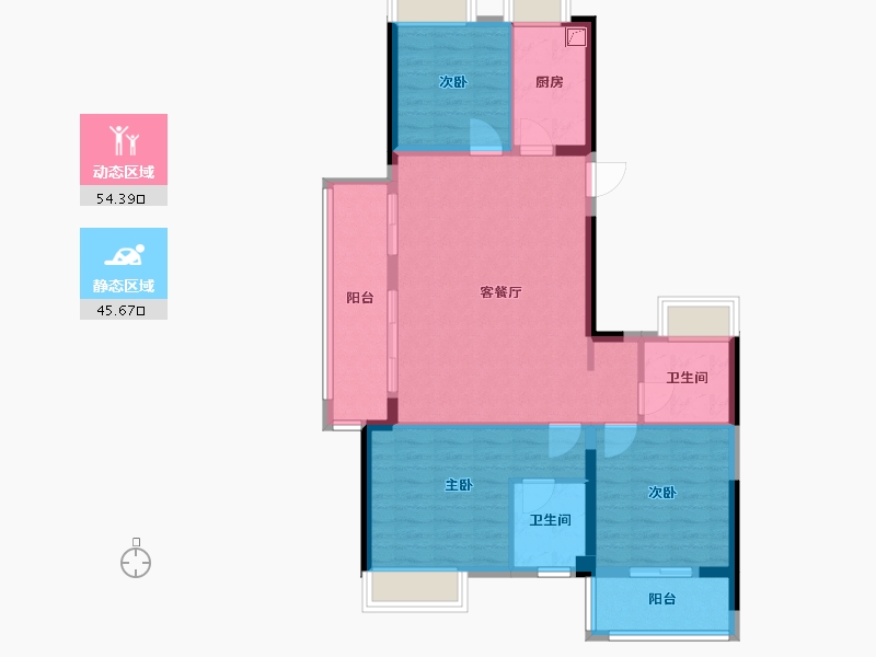 福建省-三明市-明城康养城-90.00-户型库-动静分区