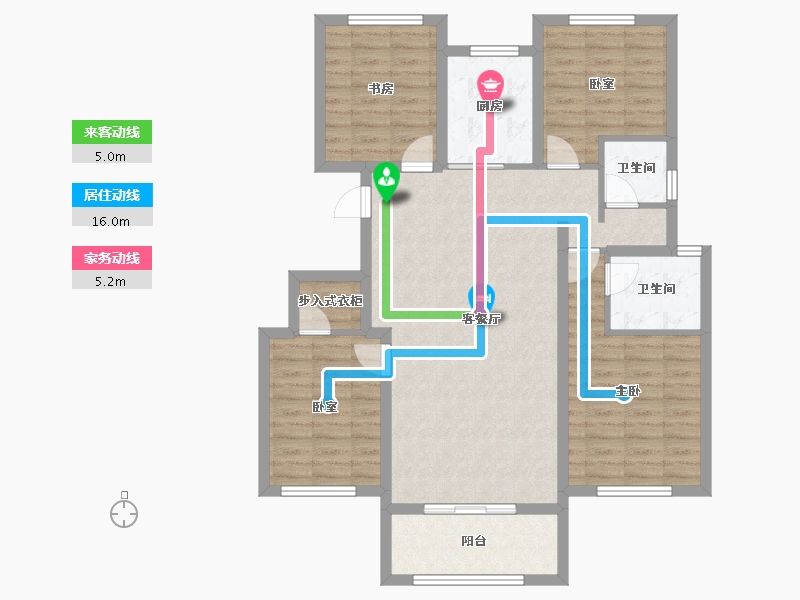 山东省-聊城市-江北水镇-102.39-户型库-动静线