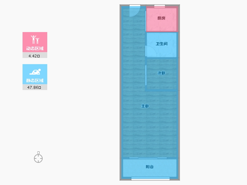 山东省-青岛市-隆和·怡海国际-45.30-户型库-动静分区