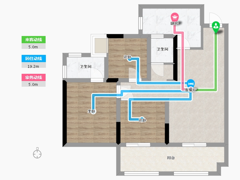 四川省-南充市-万卷山河-79.00-户型库-动静线