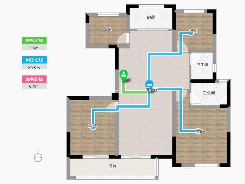 北京-北京市-扬州孙总-100.00-户型库-动静线