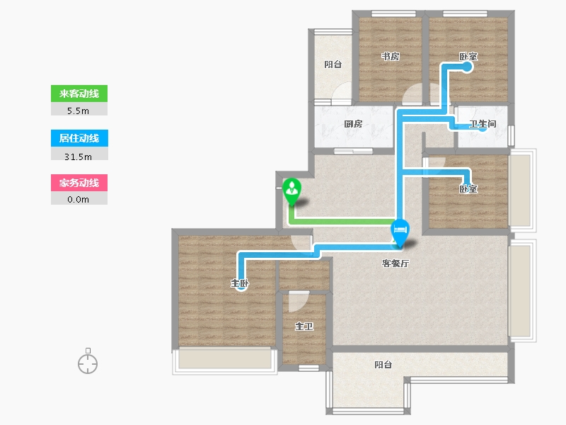 四川省-成都市-建发央玺-123.19-户型库-动静线