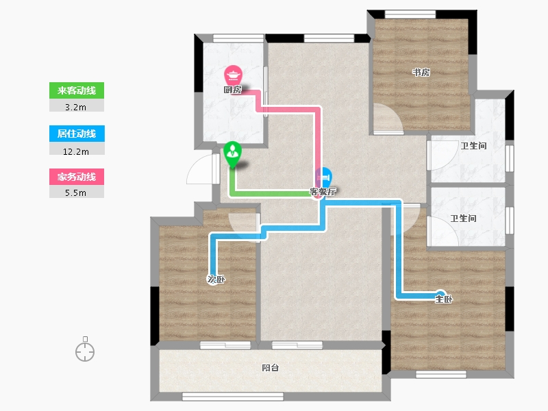 浙江省-湖州市-安吉慢谷-92.01-户型库-动静线