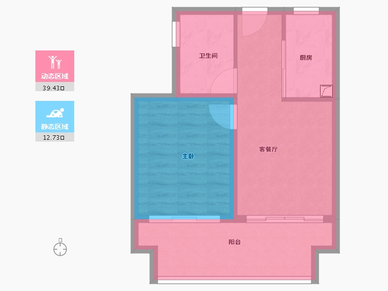 广西壮族自治区-北海市-曲江新鸥鹏北海教育城-46.60-户型库-动静分区