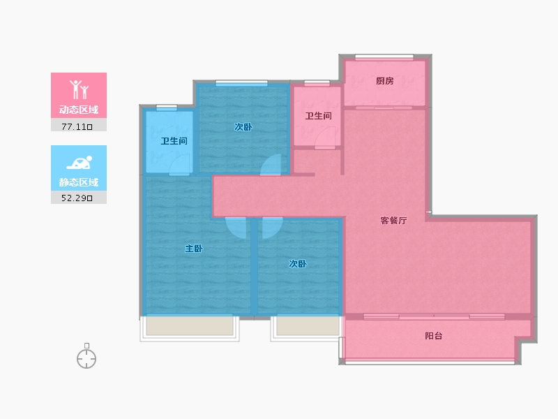 河南省-驻马店市-巨源城-118.00-户型库-动静分区