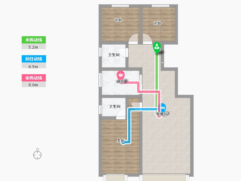 河北省-保定市-子墨府-86.15-户型库-动静线