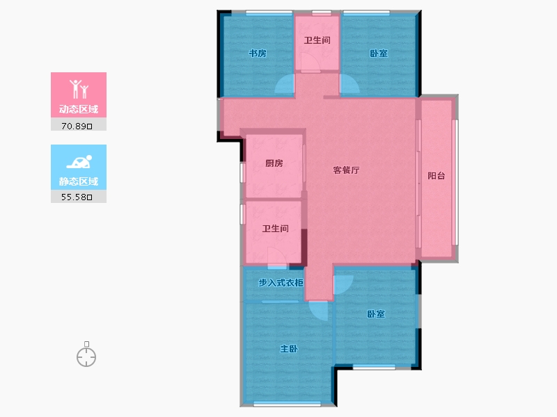 广西壮族自治区-柳州市-绿城杨柳郡-115.20-户型库-动静分区