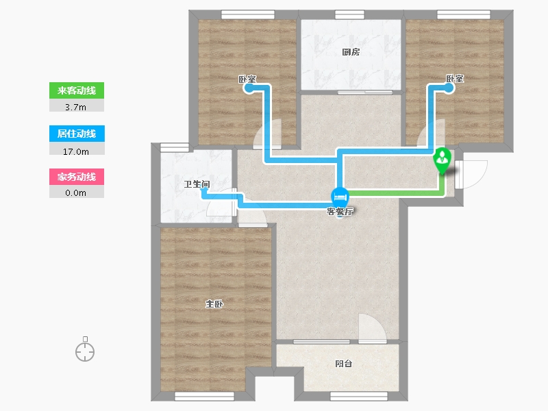 河北省-廊坊市-英国宫-四期-73.20-户型库-动静线