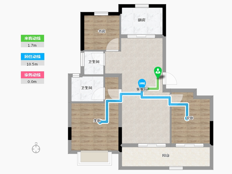 浙江省-湖州市-安吉慢谷-78.97-户型库-动静线