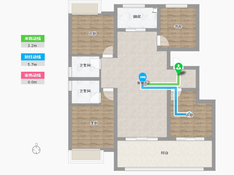 安徽省-滁州市-安建湖山樾-100.01-户型库-动静线