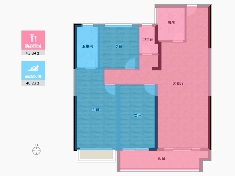 江西省-宜春市-汇金时代中心-99.99-户型库-动静分区