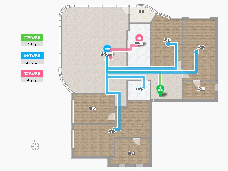 四川省-成都市-新希望D10天府-192.00-户型库-动静线