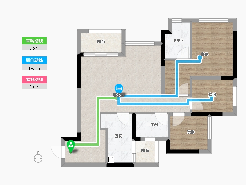 重庆-重庆市-海成轨道0309-70.79-户型库-动静线