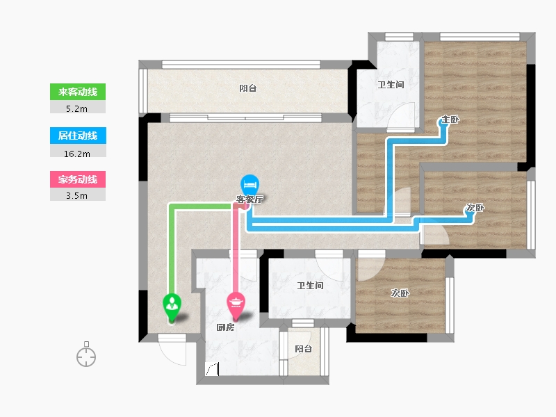 重庆-重庆市-海成轨道0309-77.15-户型库-动静线