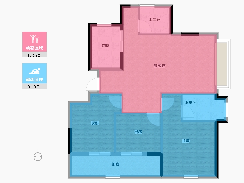 浙江省-湖州市-安吉慢谷-91.59-户型库-动静分区