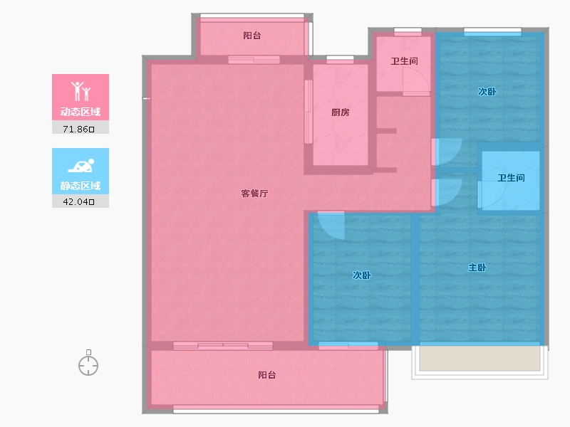 河南省-驻马店市-巨源城-100.00-户型库-动静分区