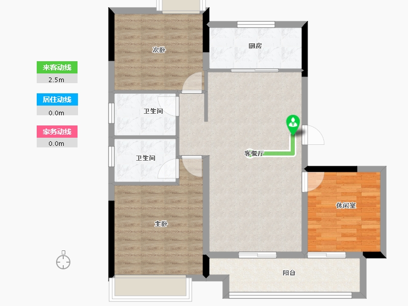 安徽省-蚌埠市-石榴湖山春晓-91.20-户型库-动静线