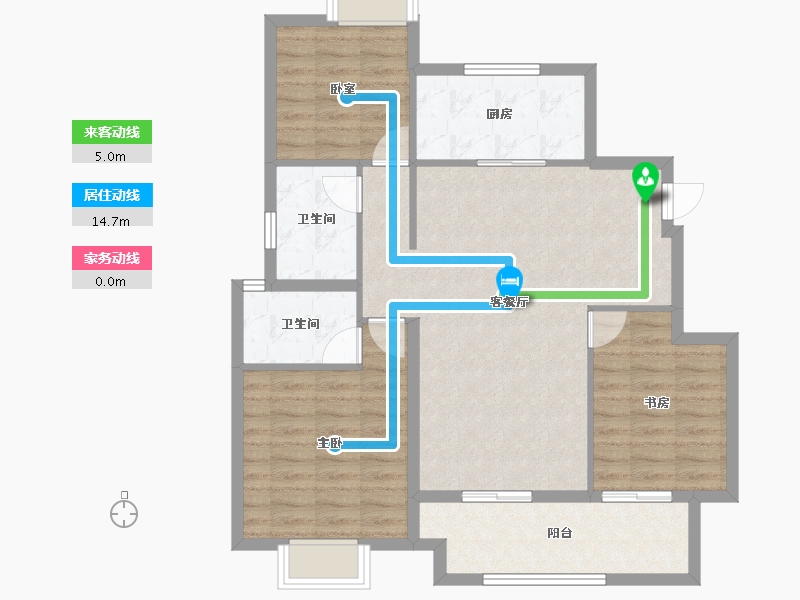 江西省-九江市-中海国际社区-92.00-户型库-动静线