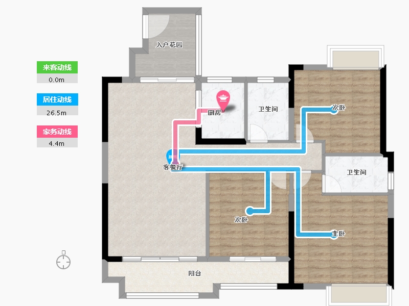 湖南省-湘潭市-湘江富力城-114.03-户型库-动静线