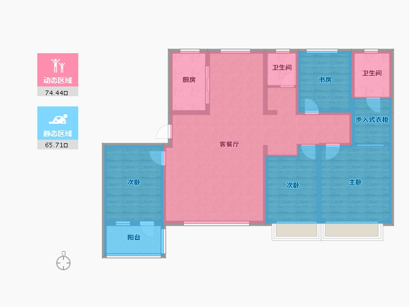 河北省-沧州市-沧兴青海一品-139.00-户型库-动静分区