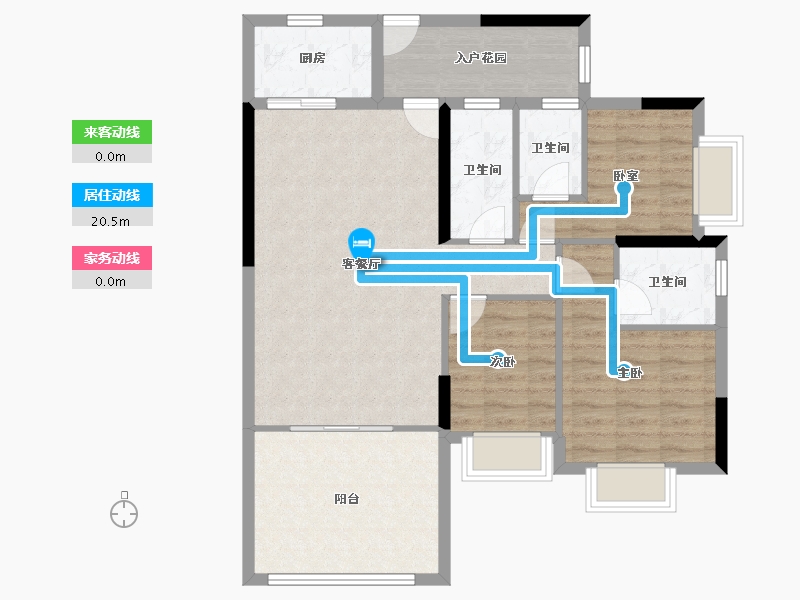 广东省-江门市-御凯名都-92.12-户型库-动静线