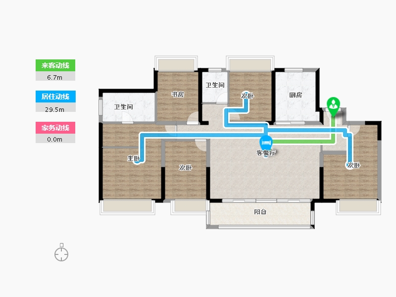 江苏省-盐城市-盐城富力科创城-144.77-户型库-动静线