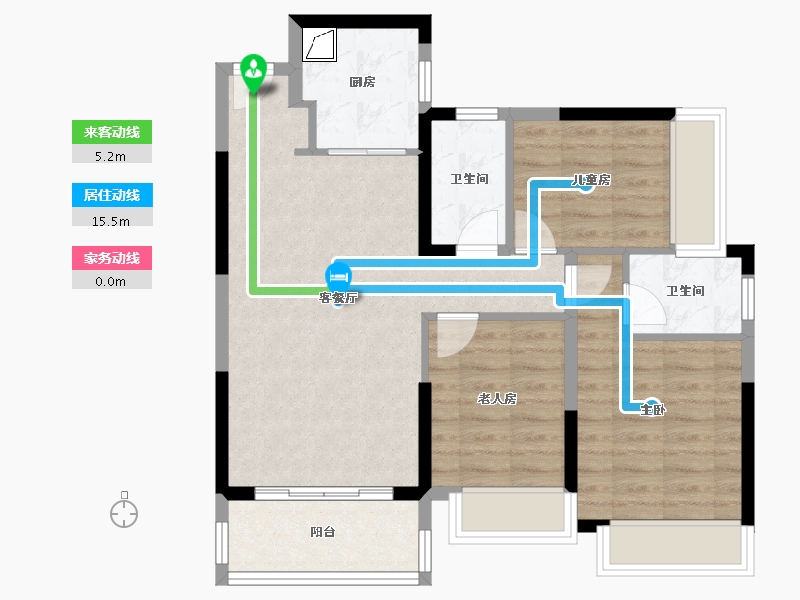 广东省-清远市-海伦湾-73.84-户型库-动静线