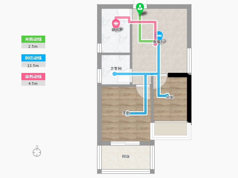 湖北省-十堰市-润扬华府-37.28-户型库-动静线