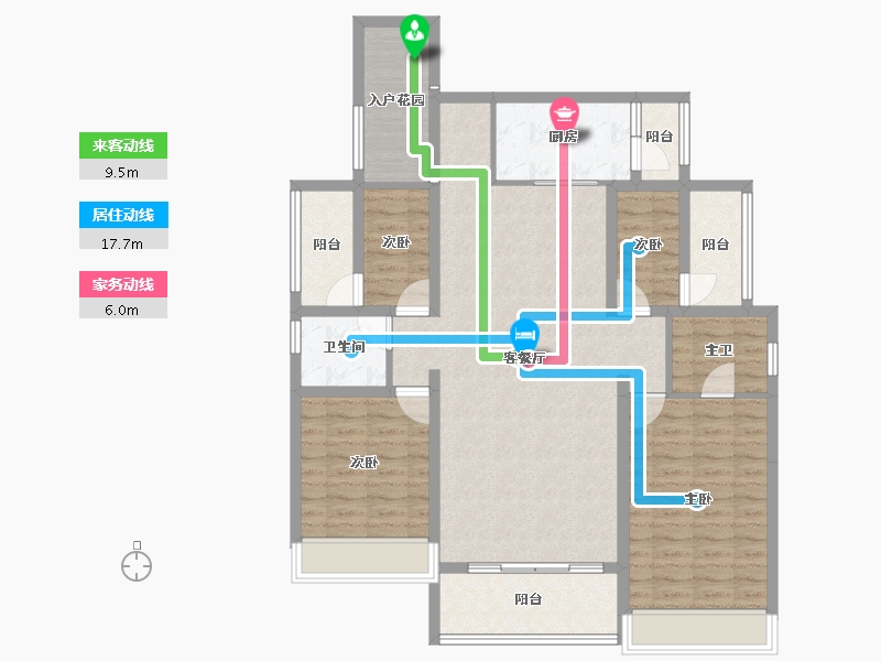 四川省-成都市-华熙528艺术村-116.32-户型库-动静线