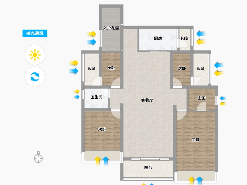 四川省-成都市-华熙528艺术村-116.32-户型库-采光通风