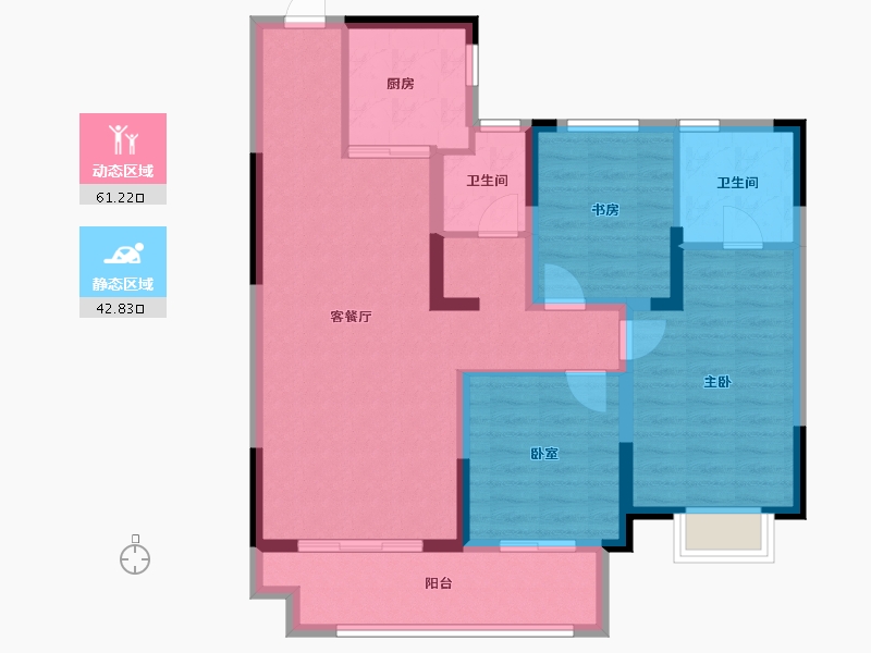 河南省-商丘市-中豫·滨河首府-93.01-户型库-动静分区