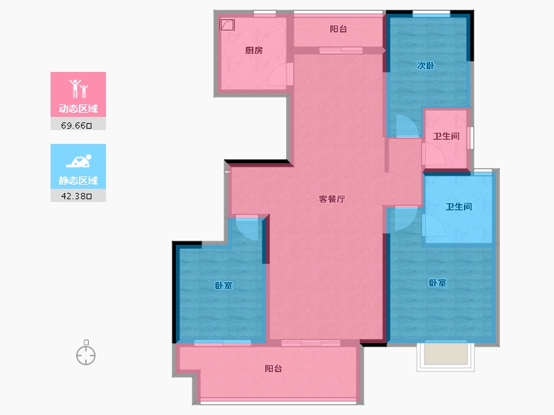 河南省-商丘市-宁陵建业城-100.01-户型库-动静分区