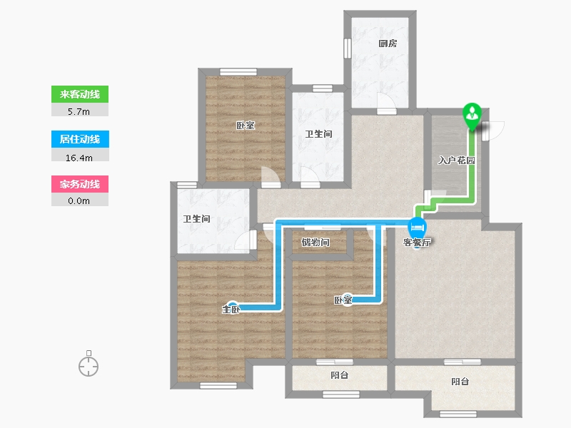 江苏省-镇江市-荔湾城-114.00-户型库-动静线