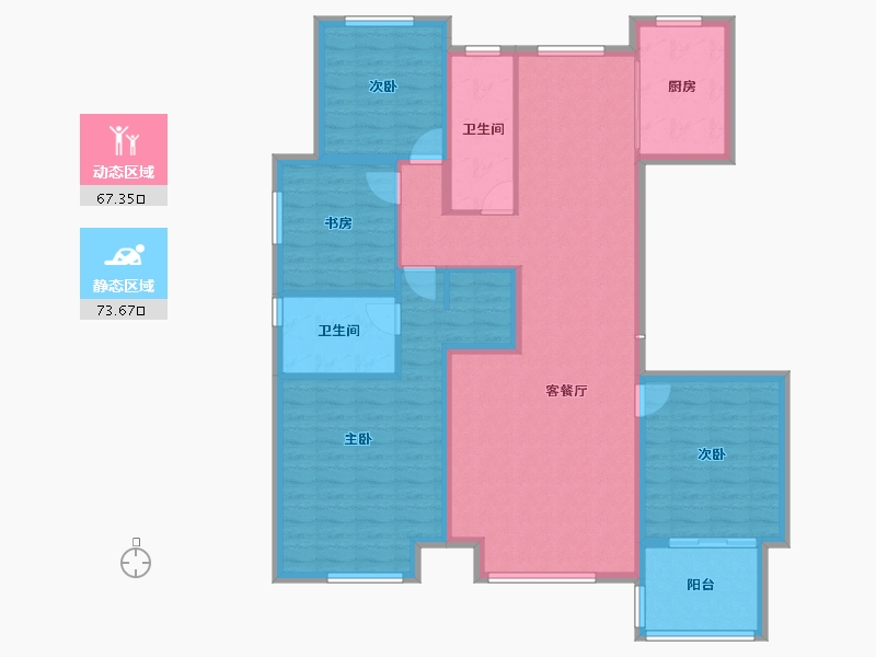 河北省-保定市-京南首府-127.51-户型库-动静分区