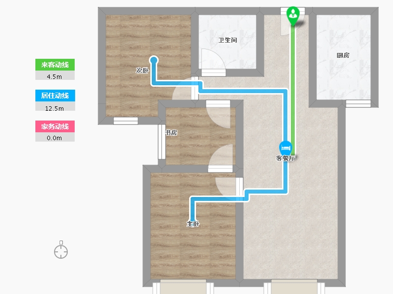 河北省-保定市-爱情城-54.75-户型库-动静线