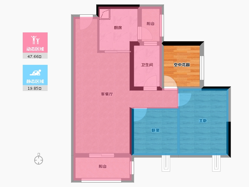 广东省-江门市-明泰城-64.68-户型库-动静分区