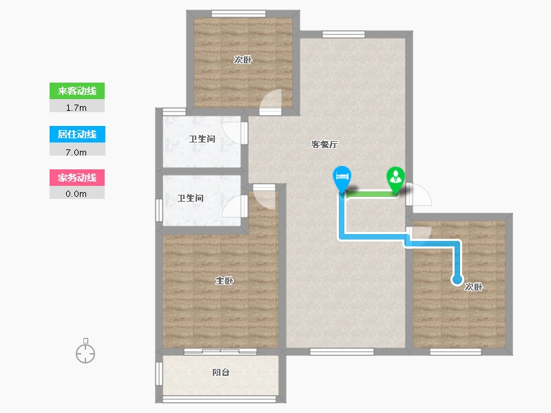 河北省-保定市-华中尚书苑-106.32-户型库-动静线