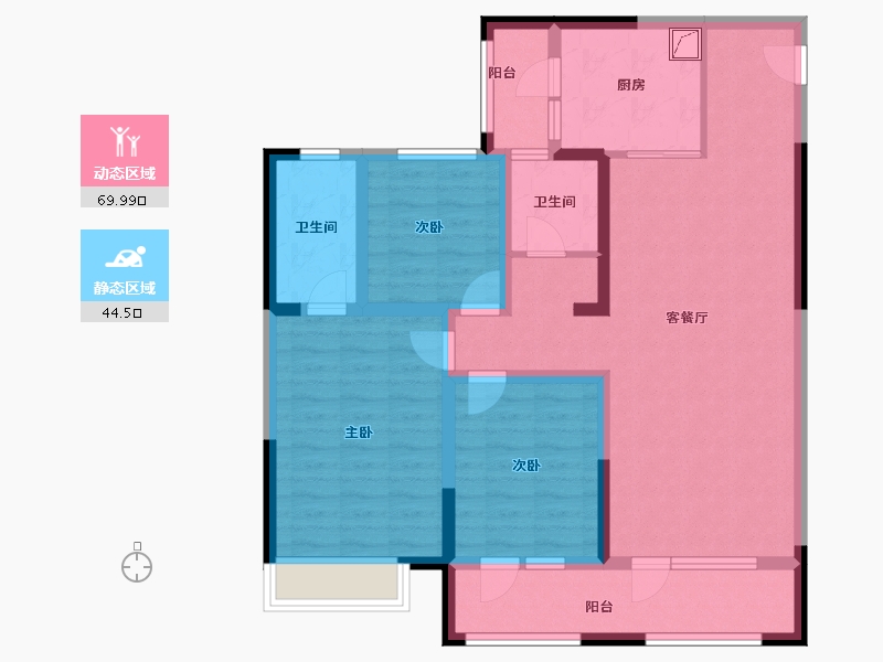 山东省-济宁市-青特星城-100.81-户型库-动静分区