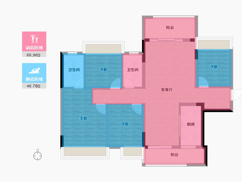 广西壮族自治区-桂林市-桂林融创文旅城-101.53-户型库-动静分区