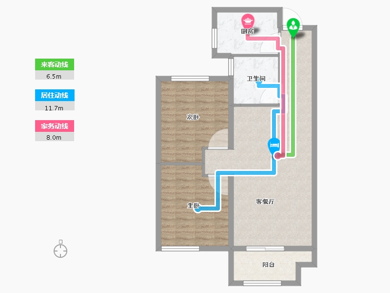 浙江省-湖州市-光明梦想城-76.01-户型库-动静线